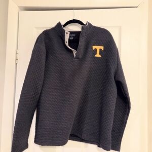 Champion Charcoal Crewneck with Yellow Emblem